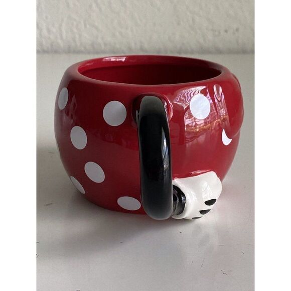 Bioworld Disney Minnie Mouse 20 Ounces Sculpted Ceramic Mug Cup NEW - Picture 4 of 11